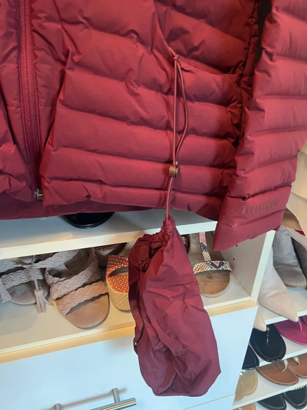 lululemon athletica Quilted Puffer Jacket — Deep Wine - Picture 3 of 6